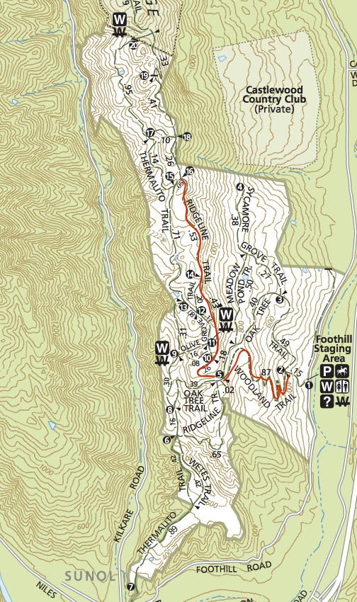 Pleasanton Ridge map copy