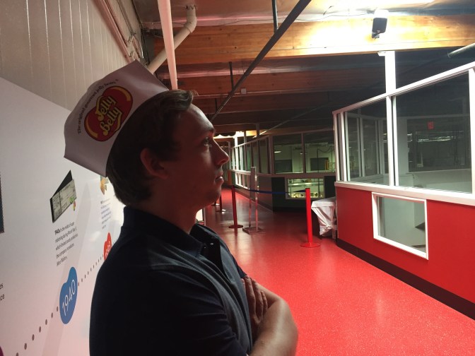 Jon watching an informative video!